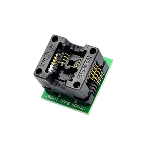 Narrow board <strong>SOP8</strong> to DIP8 IC test <strong>socket</strong> spacing 1.27mm applicable to ALL-11/LT-48 series <strong>programmers</strong> - Product Image 3
