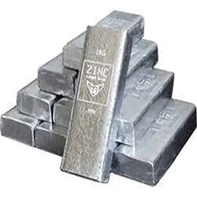 99.996% Zinc ingot Ingots Silver Gray Series Pure 99.7%