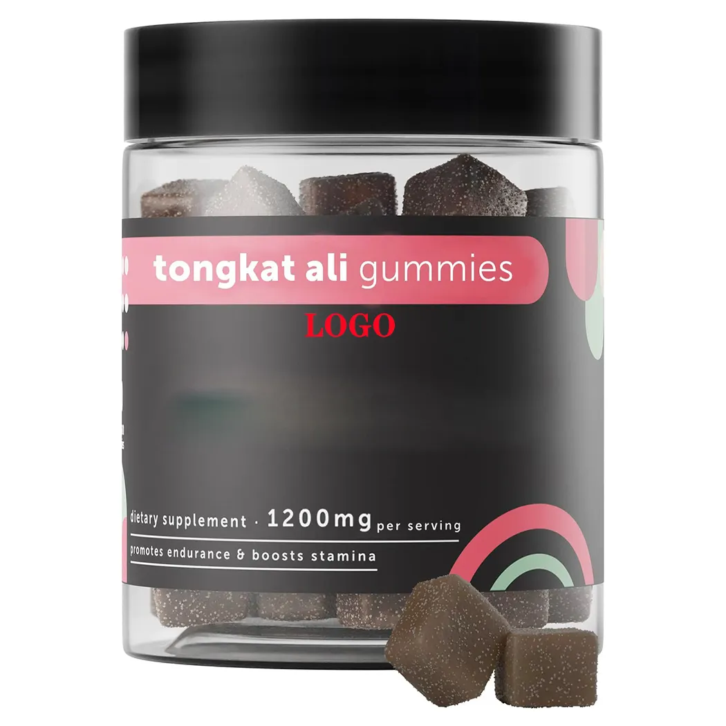 Eurycoma Longifolia Pure Tongkat Ali Gummy Candy Private Label Alt to Longjack XXXL Capsule Men Long Jack Power Booster Muscle
