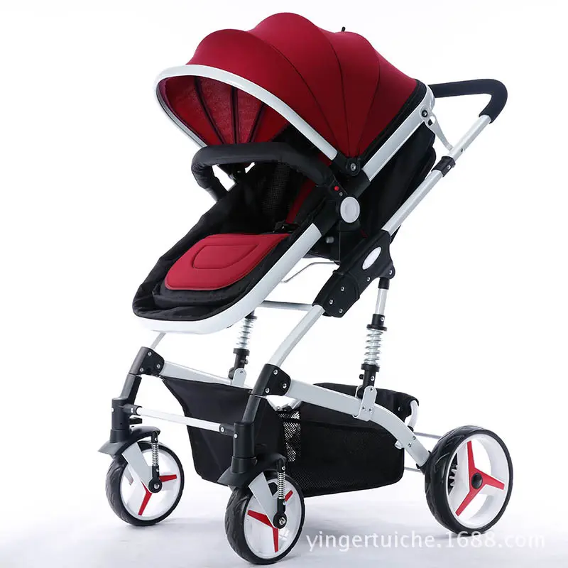 Passeio quinny luxuoso, conforto menina rodas 3 em 1 carrinho de bebe