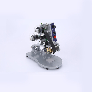 NH Dy8 codifica semiautomatica etichettatura macchina per bottiglie piatte Batch macchine manuali per la codifica della data - Product Image 5