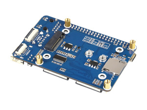 Mini taban kurulu (A) ahududu Pi hesaplama modülü 4, yerleşik konnektörler dahil: CSI/DSI/FAN/USB/RJ45 Gigabit Ethernet