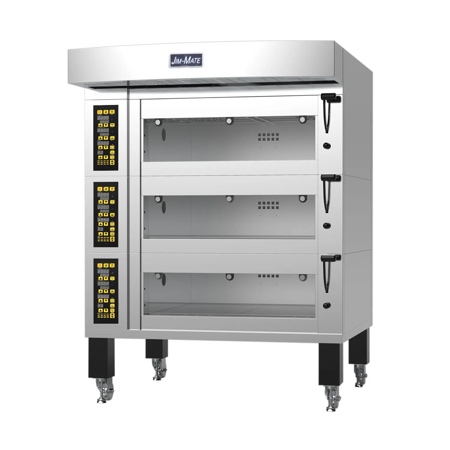 Equipamento de cozimento europeu, máquinas de lanches para pão, equipamento de cozinha para fazer alimentos, forno de fábrica para assar torradas de pizza