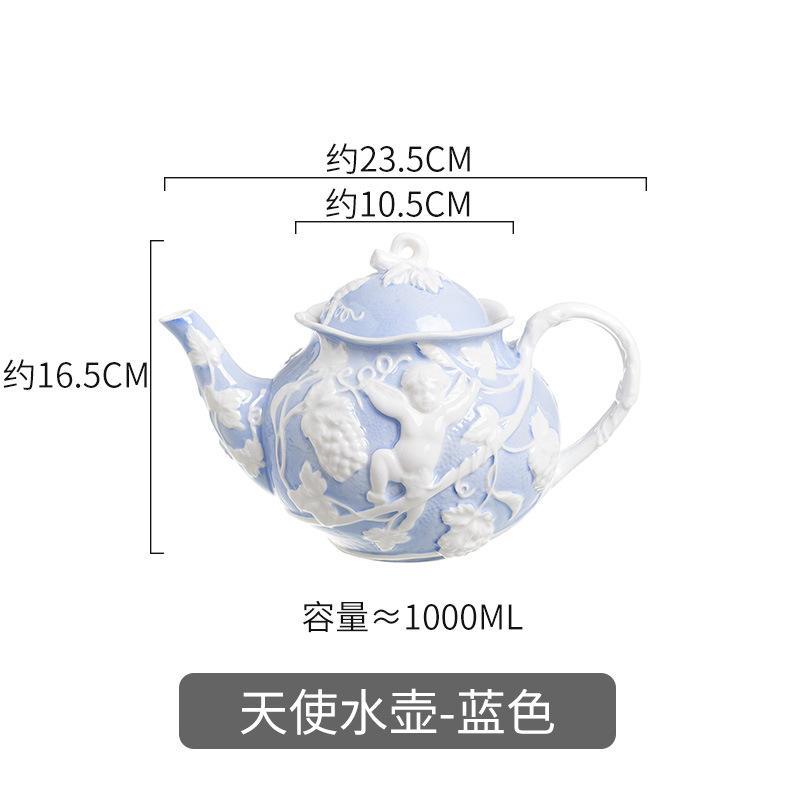 Blue Angel Teapot