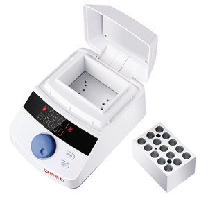 Fabrika kaynağı Mini kuru banyo inkübatör tüpler için ısıtma laboratuvar kuru ısı blok Lab kuru banyo ısıtma kapağı ile - Product Image 1
