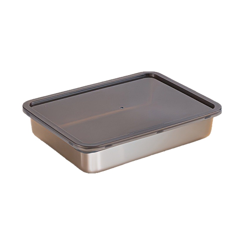 25*20*5.5 cm -Black Lid