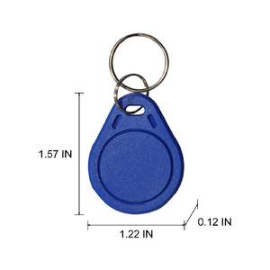 聚氯乙烯NFC ID IC钥匙扣门门禁UID可写13.56兆赫125千赫射频识别标签钥匙扣智能射频识别钥匙扣门禁卡 - Product Image 3