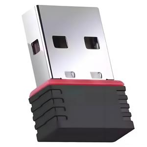 Alta calidad 150M Mini USB tarjeta de red inalámbrica WiFi señal transmisor/receptor escritorio WLAN adaptador USB