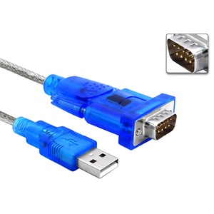 Xput USB 2.0 To Male 9 Pin 9-Pin DB9 RS232 RS-232อะแดปเตอร์แปลงสายเคเบิลไดรเวอร์แบบอนุกรม - Product Image 2