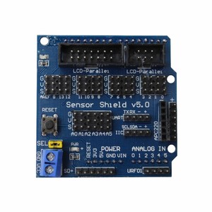 V5.0 Sensor Shield Erweiterungs karte für Zubehör für elektronische Gebäude roboter Sensor Shield V5 Erweiterungs karte.
