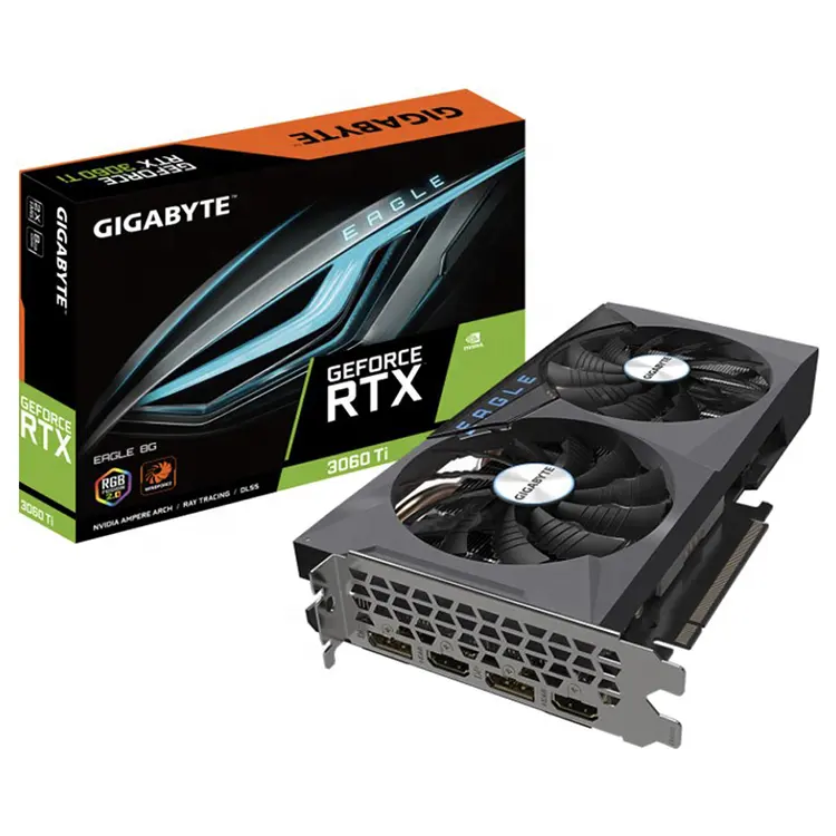 GPU RTX 3060 Ti EAGLE 8GB scheda grafica GIGABYTE NVIDIA GeForce 3060 scheda Video per giochi MSI 3070 3080 3090