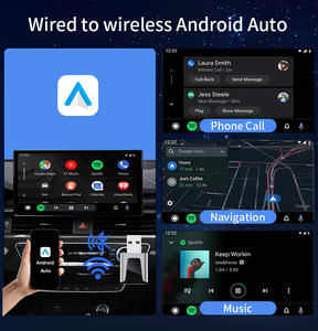 L'adattatore automatico Android senza fili per Mini Smart Dongle converte il sistema Android integrato per Auto senza fili - Product Image 5