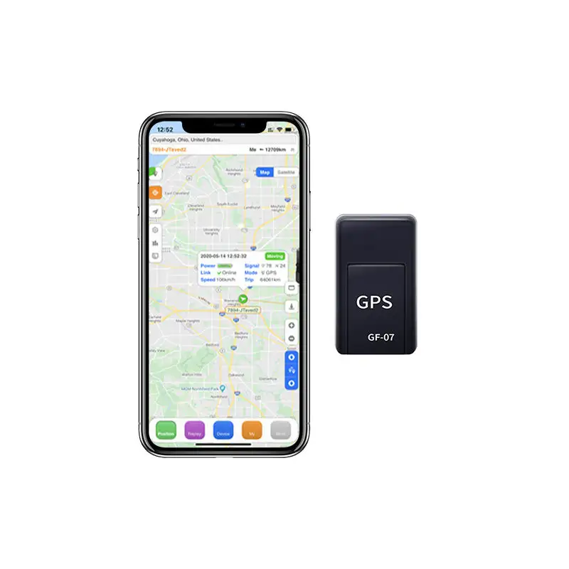 Precio de fábrica GF07 Mini tamaño magnético GPS Tracker Chip más pequeño para personas y mascotas Micro dispositivo de seguimiento personal