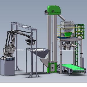 Rebagging Feed Rice High-efficiency <strong>Robot</strong> Bale Opener <strong>Loading</strong> and <strong>Unloading</strong> Unpacking Bags Palletizer Automatic Feeding <strong>Robot</strong>