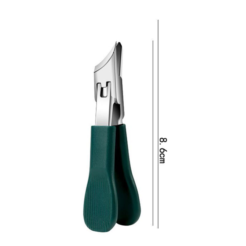 Bouche inclinée ultra pointue (verte)