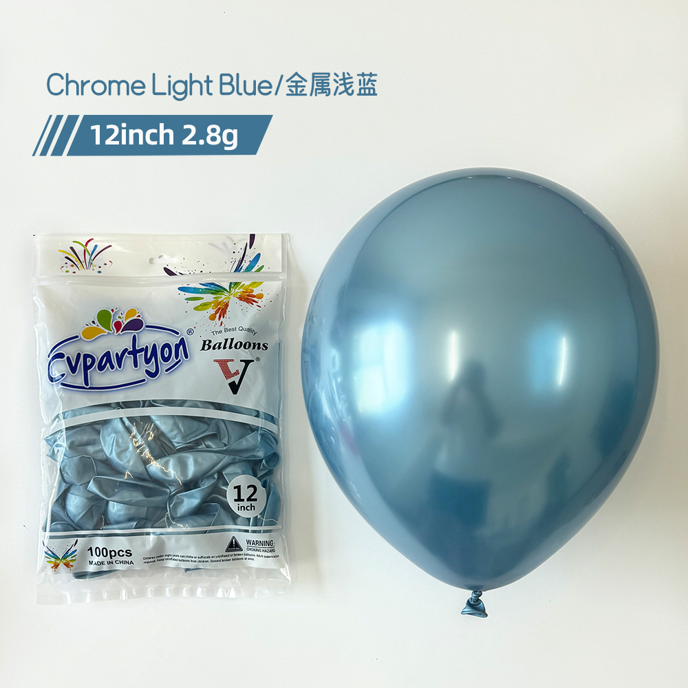 CHROME LIGHT BLUE
