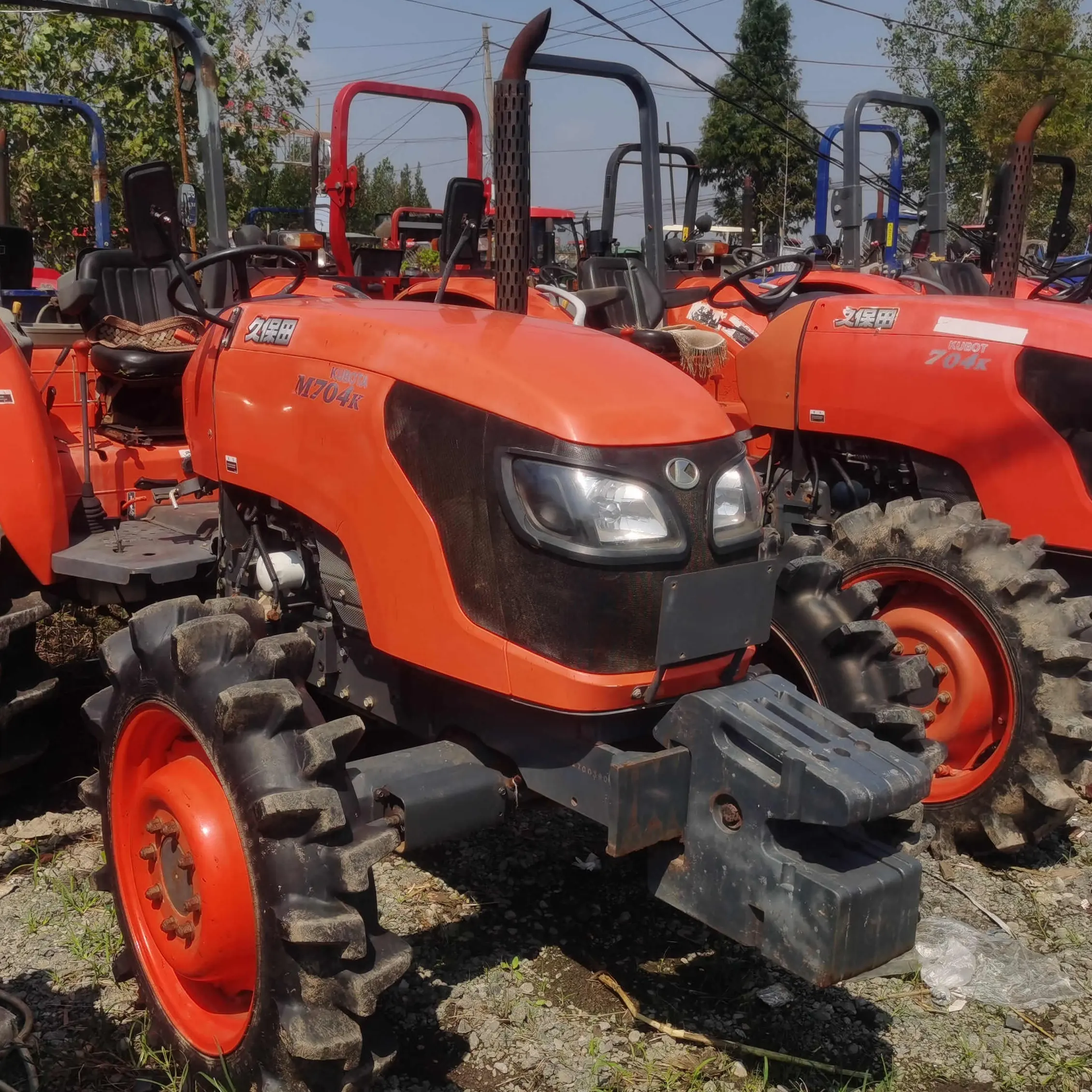 Китайский б/у трактор kubota, 4WD колесо, б/у трактор 60hp 4wd, цены на трактор kubota