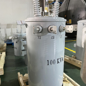 Single Overhead Top Distribution Electrical <strong>Transformer</strong> on Pole 100kva-333kva Double Voltage <strong>220v</strong> <strong>Output</strong> 10kv 6kv <strong>Input</strong> Voltage