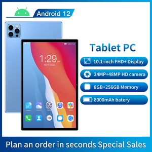 Vendita calda OEM 10.1 pollici Android Tablet PC con Android 12 8GB + 256GB memoria MTK processore nuova condizione GSM rete per le imprese - Product Image 2