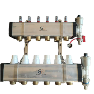 High Quality Modern Design Stainless Steel Water Plumbing Manifold for Underfloor 220V Water Heating System