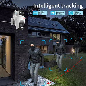 Vesafe 5MP กล้องโดมคู่สำหรับกลางแจ้งไร้สาย, กล้อง IP เลนส์คู่ระบบรักษาความปลอดภัยในบ้านอัจฉริยะในเวลากลางคืนวิสัยทัศน์เซ็นเซอร์ CMOS การเชื่อมต่อ WIFI - Product Image 5