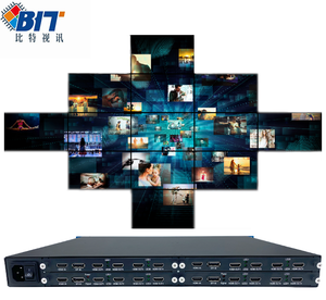 Audio Video e iluminación profesional 4 entradas 16 salidas LED TV Pantalla de empalme 4x4 4x16 4K 8K HDMI controlador de pared de video - Product Image 6