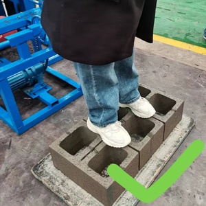 Ladrillos huecos Qt4 20 Máquina para hacer bloques Bloque de alto beneficio hecho de escoria y piedra - Product Image 4