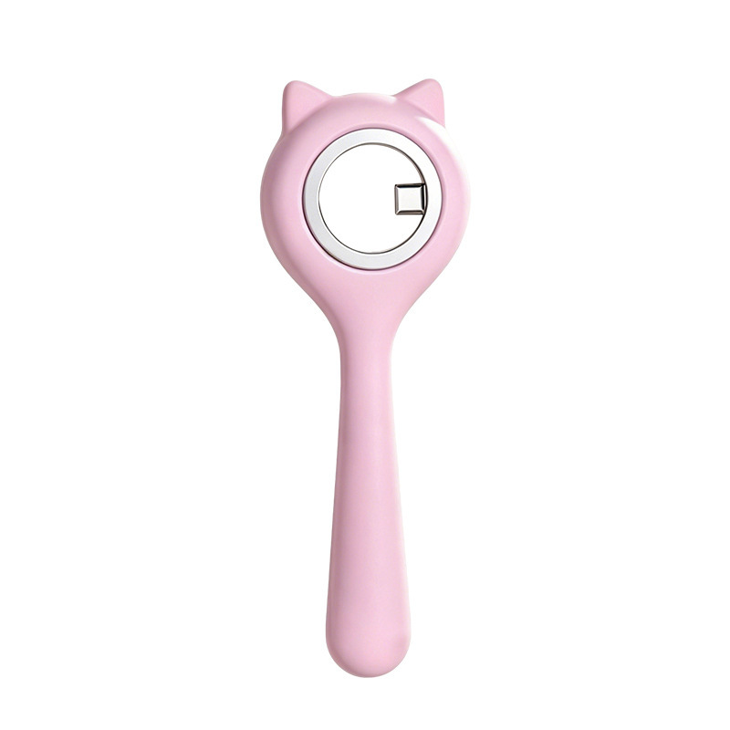 Pink cat-head magnet