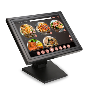 レストランの食品注文LCDモニターRaspberryPi容量性15インチタッチスクリーンPOSモニター (USBまたはRS232付き) - Product Image 3