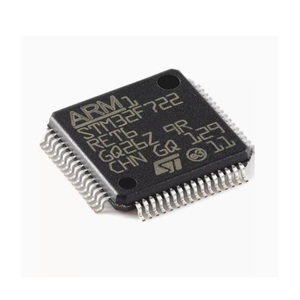 STM32F722RET6 32-Bit <strong>ARM</strong> <strong>Cortex</strong> M7 RISC Microcontroller &amp; <strong>Processor</strong> 512KB Flash 3.3V 64-Pin LQFP Tray FPGA