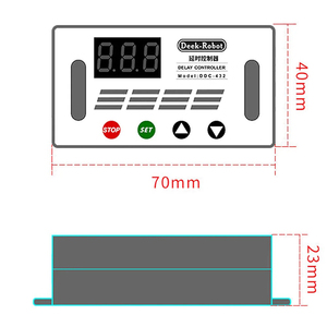 DDC-432 DC 5V-30V Dual MOS LED Digital Delay Controller Zeit verzögerung relais Trigger Cycle Timer Delay Switch Timing Control Module - Product Image 4