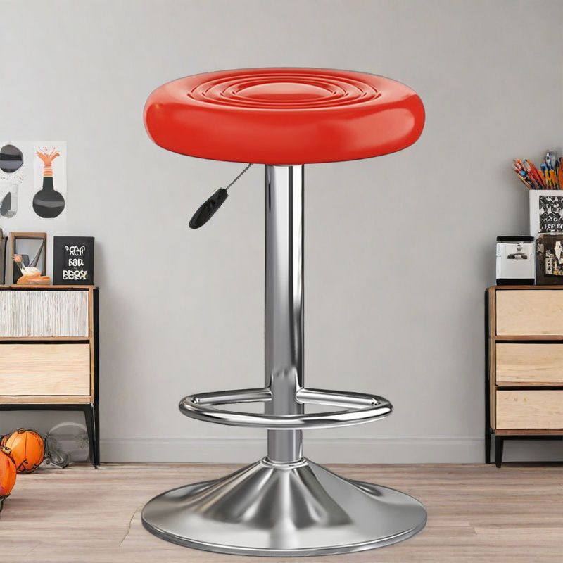 Plato de plata grueso rojo 58-78cm