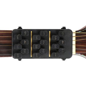 ギターコード学習ツール音楽教育補助システム18ボタン付きワンキーギターコードトレーナー - Product Image 1