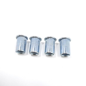 High Quality of M4 Steel Round Knurled Body Open Type Reduce Small CSK Head <strong>Rivet</strong> <strong>Nuts</strong>