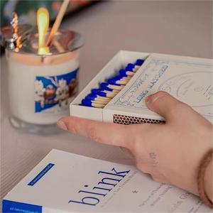 Matchbox ucuz toplu emniyetli kibritler özel toptan emniyet pembe ahşap ev doğal maç maçlar - Product Image 3