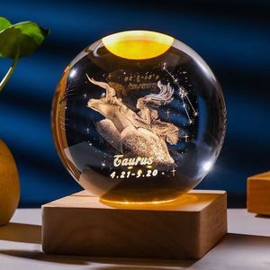 Zodyak şövalyeleri karanlık 3d kristal top iç lazer lazer kazınmış 3d lazer oyma kristal top işık kazınmış küre