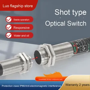 <strong>M18</strong> Metal Shell <strong>Sensor</strong> High Precision Infrared Electric Eye Anti-Interference Through-Beam Photoelectric Optical <strong>Sensors</strong> - Product Image 6