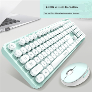 Teclado y ratón 2 en 1 para tableta y portátil, de un solo color, 2022 - Product Image 5