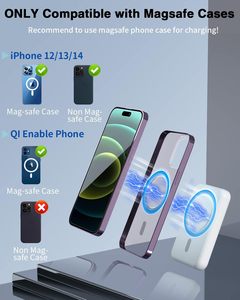 Amazon Bán hàng nóng 5000mAh ngân hàng điện không dây 15W 3in1 từ sạc không dây đứng cho iphone15 <span class=keywords><strong>Apple</strong></span> xem SE2 <span class=keywords><strong>SE</strong></span> - Product Image 2