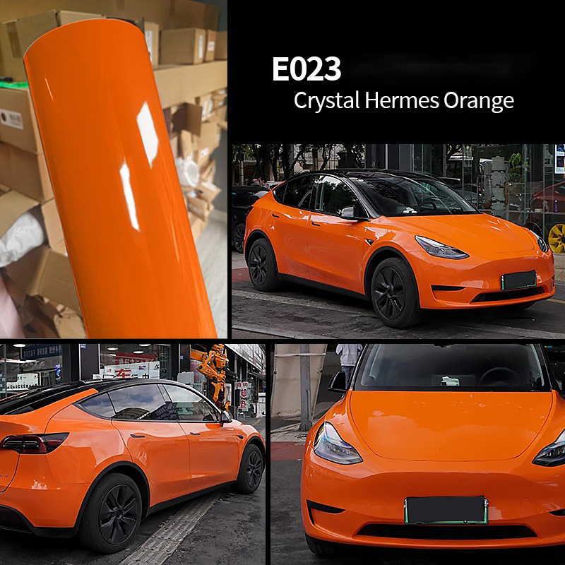 PET Cristal Orange
