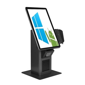21.5-Inch Capacitive Touch Screen POS Kiosk with Scanner and Printer