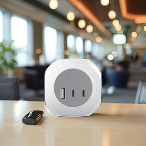 Extensor de salida de enchufe de CA múltiple de 125V y 1875W DE FÁBRICA DE Shenzhen, enchufe de cubo de escritorio multifuncional con puerto USB, cargador de pared con puerto de TYPE-C - Product Image 6