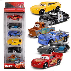 6 adet/takım 1/55 ölçekli araba modelleri arabalar genel seferberlik mcqueens alaşım yüksek simülasyon tahsil Metal modelleri arabalar - Product Image 1