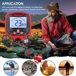 Heißer Verkauf TX-850L Gold metall detektor Hochleistungs-unterirdischer Metall detektor Finder Treasure Hunter Gold Prospector - Product Image 6