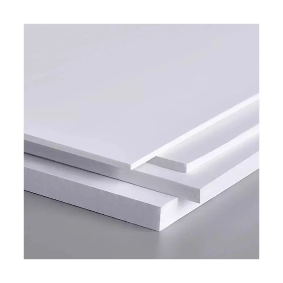 Werkspreis leichtes Gewicht gute Festigkeit 3-30 MM PVC-Schaumplatte für architektonische Dekoration 10 MM 15 MM 11 MM Polyurethanplatte