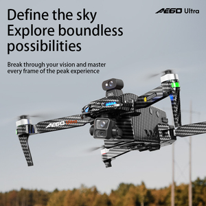 7.2 inç ekran kontrollü 3 eksenli stabilizasyon ile yeni Drone AE60 Gimbal Drone 4K HD kamera 5G Wifi dijital görüntü aktarımı - Product Image 2