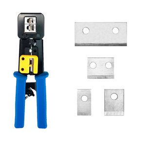 RJ45 RJ11 RJ12 CAT7 EZ Crimper เครื่องมือผ่านเครื่องมือจีบ EZ Cat7 Cat6 Cat5e สายเคเบิลเครือข่าย rj45 เครื่องมือจีบ - Product Image 6
