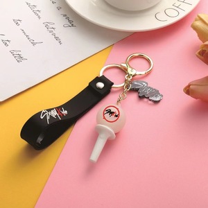 Hot bán Kpop hai lần straykids atee itzy aespa ive Got7 BB BP TT NT nhựa PVC Keychain - Product Image 1