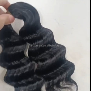 Extensiones de cabello trenzado brasileño Super Remy Fumi rizado cabello a granel tejido cabello humano chino cabello virgen - Product Image 4