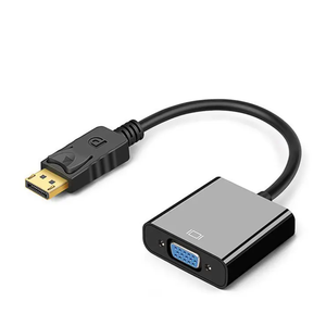 1080P Male <strong>to</strong> Female Displayport <strong>to</strong> <strong>VGA</strong> Converter DP <strong>to</strong> <strong>VGA</strong> Cable Adapter - Product Image 1